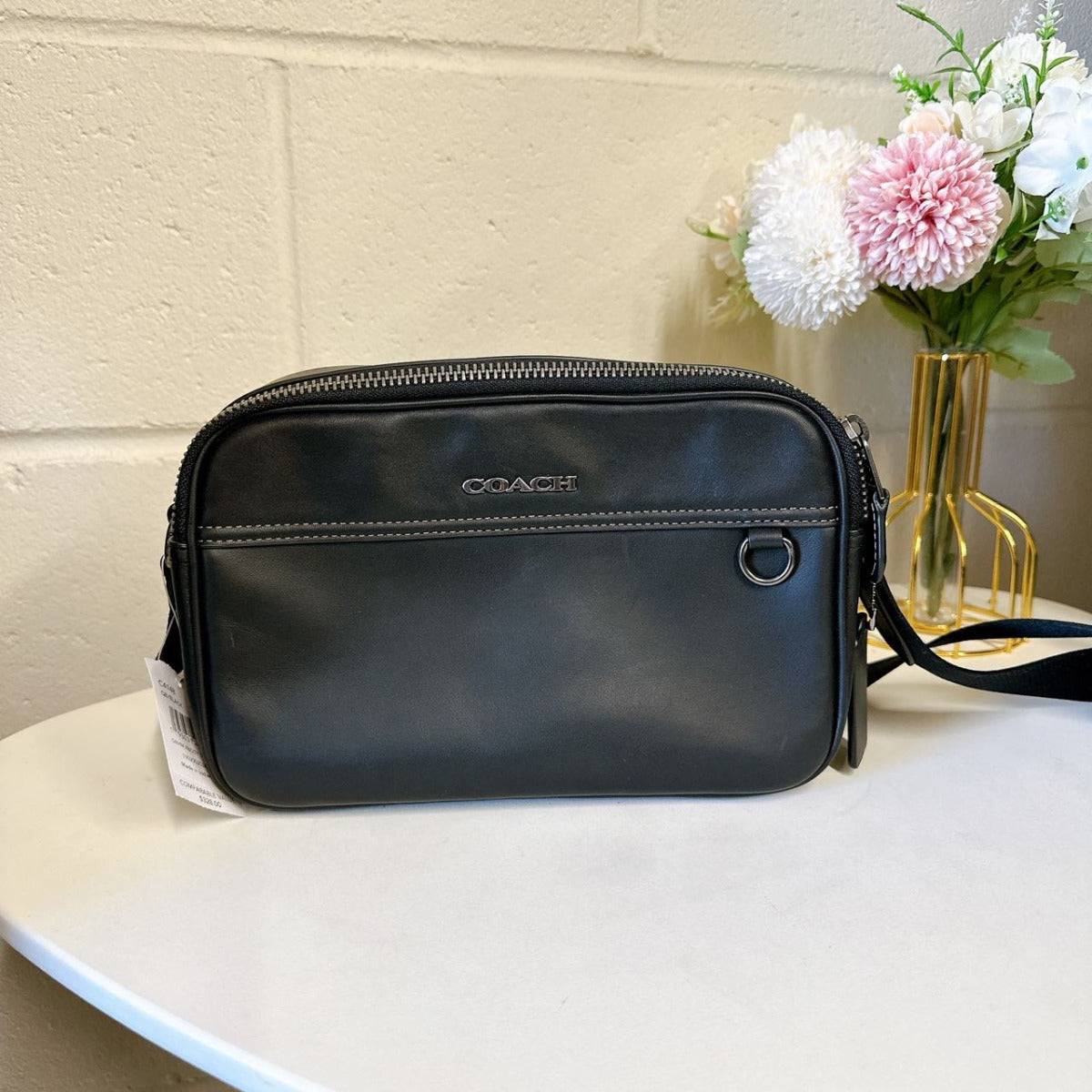 Coach C4148 Graham Crossbody In Black Coach C4148 Graham Crossbody In Black